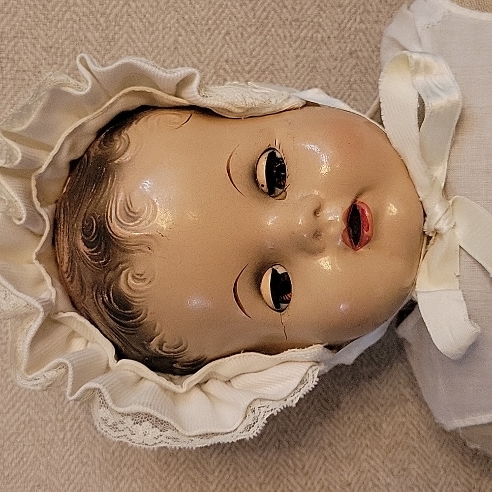 1920's MAMA CRIER 22" COMPOSITION DOLL - Picture 12 of 13